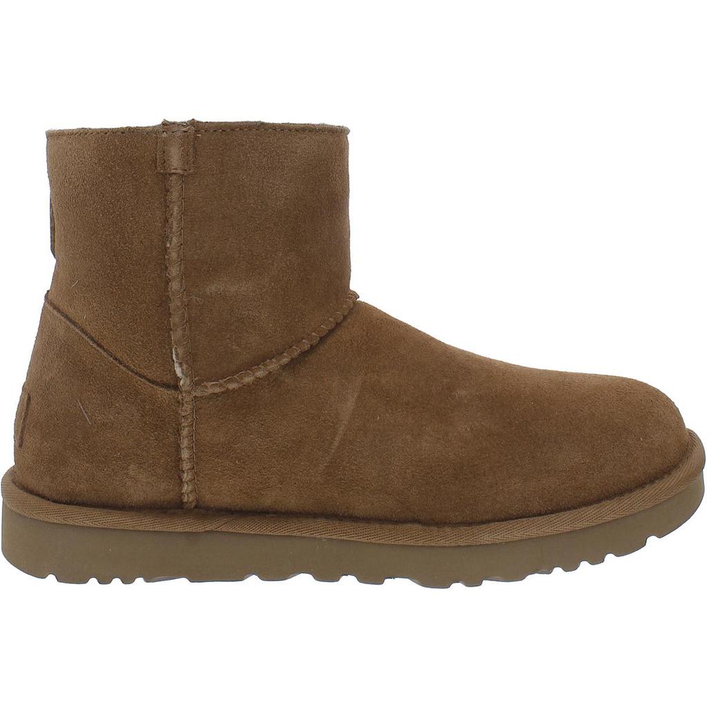UGG Mini Bailey Womens Suede Faux Fur Lined Winter & Snow Boots