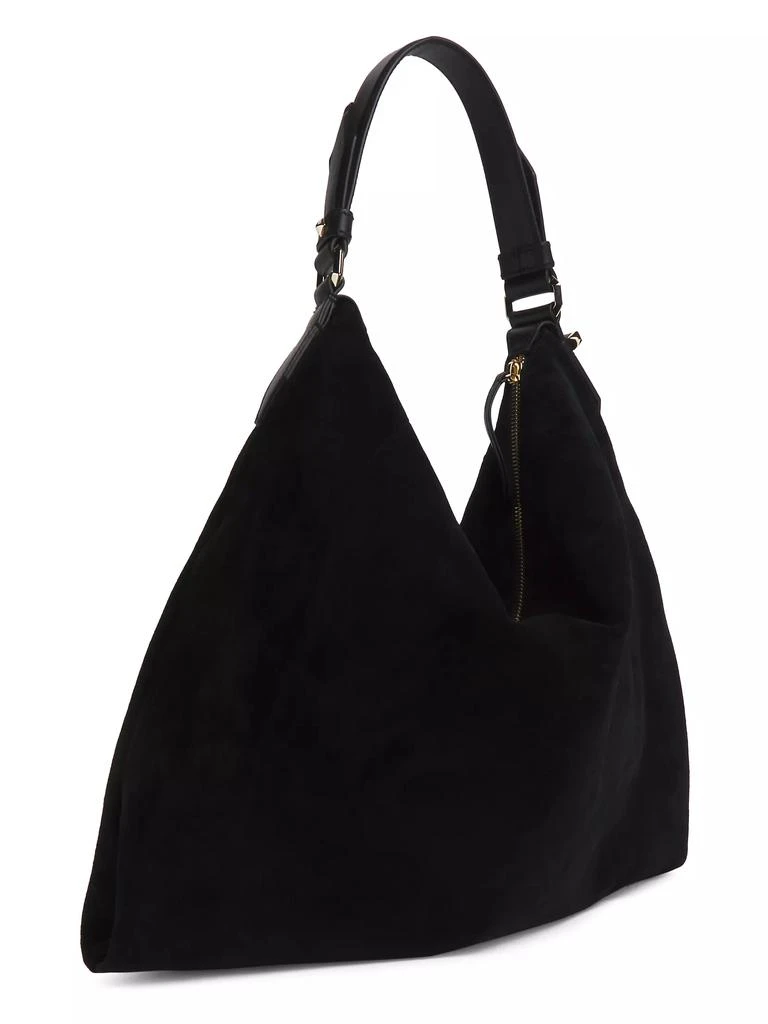Jimmy Choo Ana Suede Hobo Bag 3