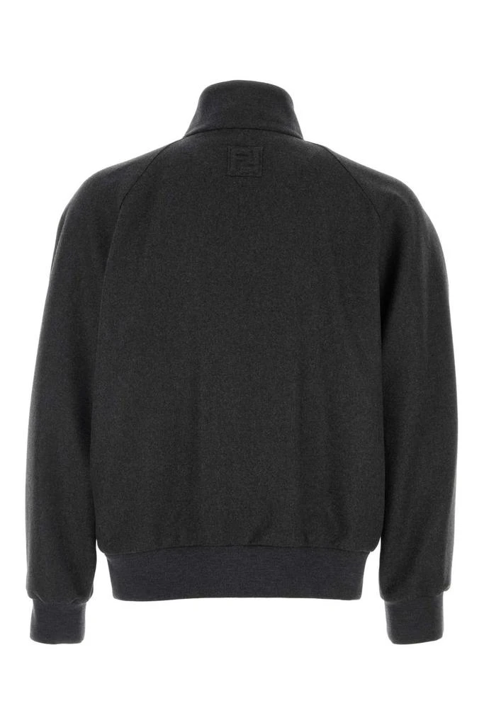 Fendi Fendi Zip-Up Bomber Jacket 2