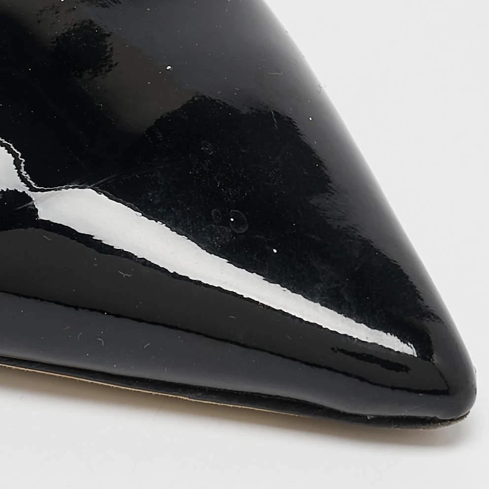 Jimmy Choo Jimmy Choo Black Patent Leather Tilly Slingback Pumps Size 39 7