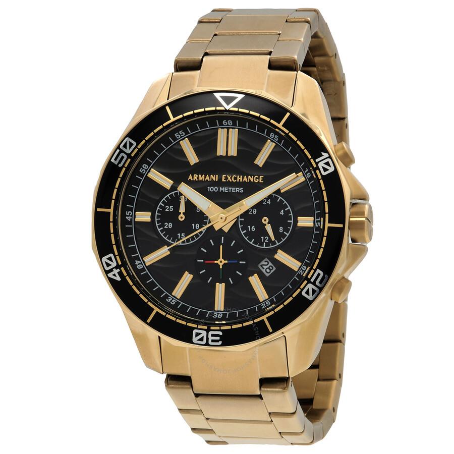 Armani Exchange Spencer Chronograph Quartz Black Dial Men's Watch AX1958