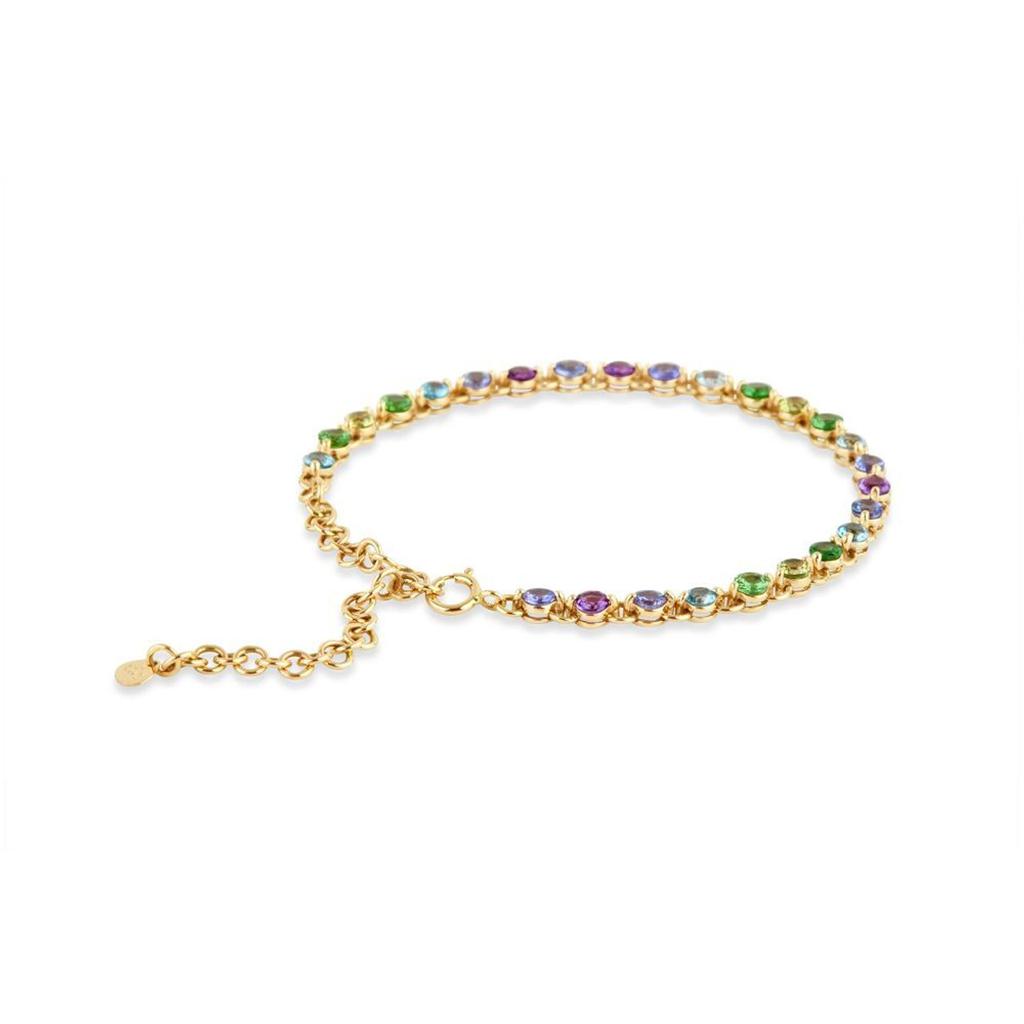 Dinny Hall Shuga 9k gold ombre tennis bracelet