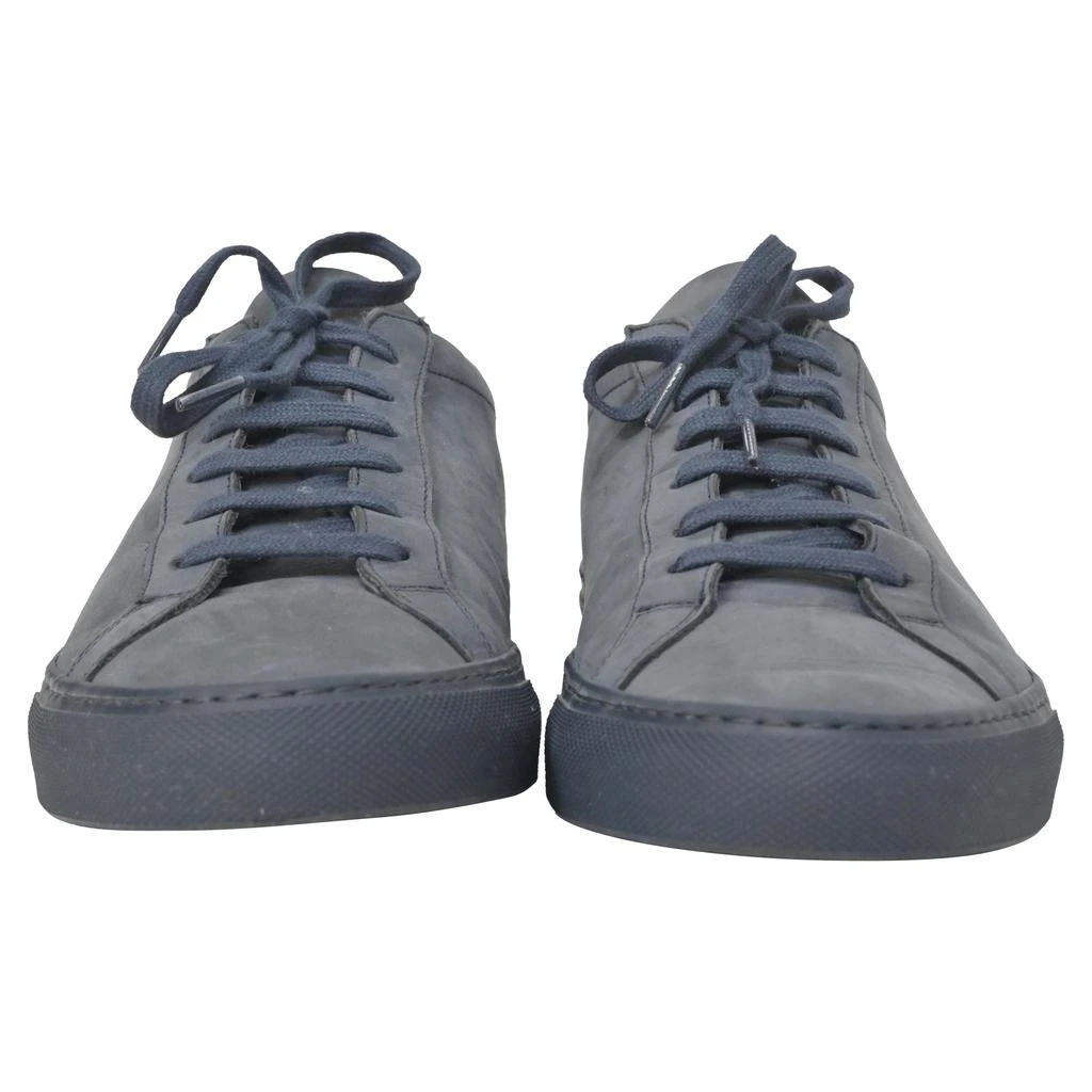 Common Projects Achilles Low Sneakers in Blue Suede 3
