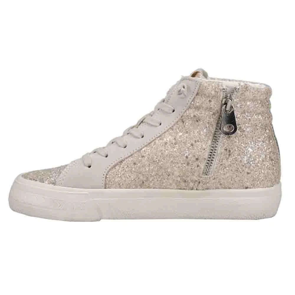 Vintage Havana Hailey Glitter Studded High Top Slip On Sneakers 3