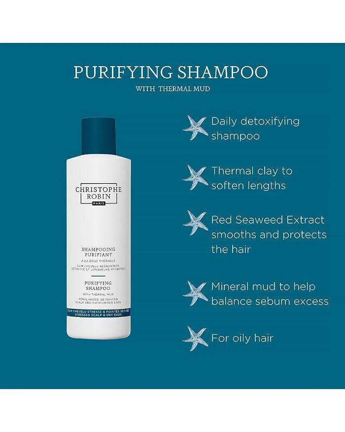 Christophe Robin Purifying Shampoo 8.4 oz. 3