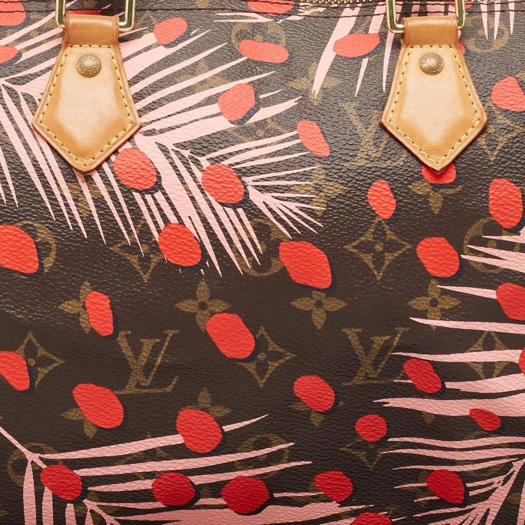 Louis Vuitton Louis Vuitton Monogram Canvas Limited Edition Jungle Dots Speedy 30 6
