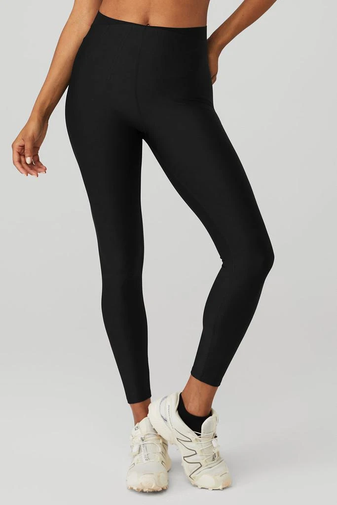 Alo Airlift High-Waist 7/8 Corset Legging - Black 1