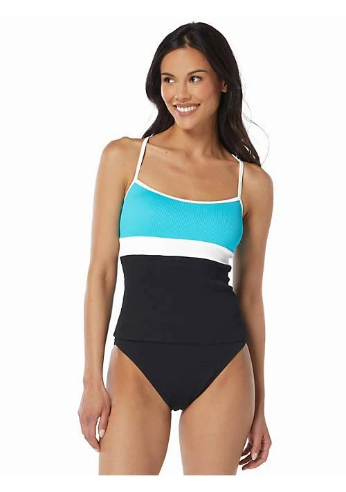 Beach House House Flex Ribbed Tankini Top 1