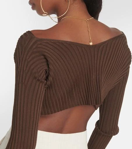 Jacquemus La Maille Pralu cropped cardigan 5