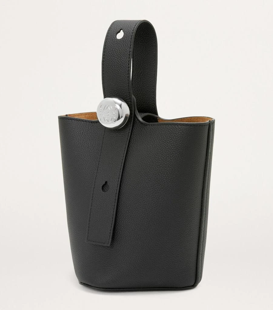 Loewe Mini Leather Pebble Bucket Bag 2