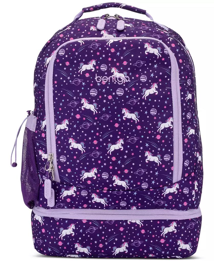 Bentgo Kids Prints 2-in-1 Backpack & Lunch Bag - Unicorn