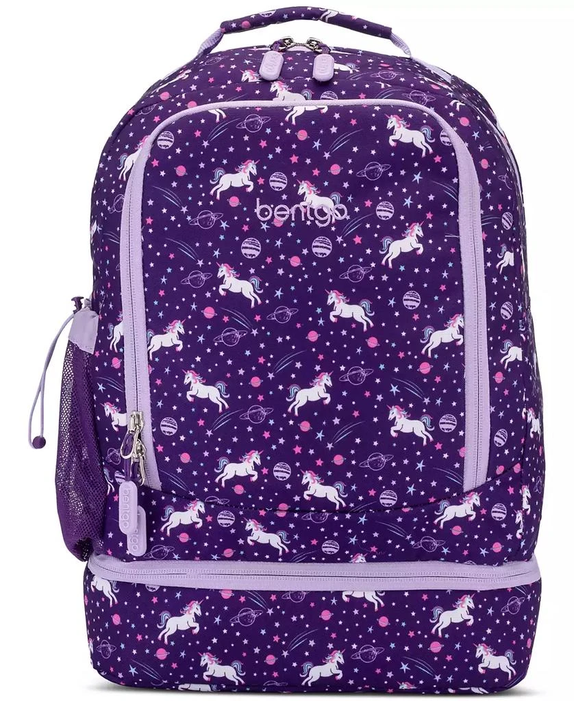 Bentgo Kids Prints 2-in-1 Backpack & Lunch Bag - Unicorn 2