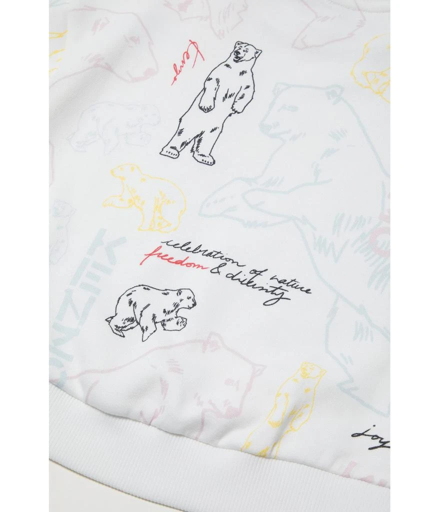 Kenzo Kids Polar Bear Print Pullover (Little Kids/Big Kids) 2