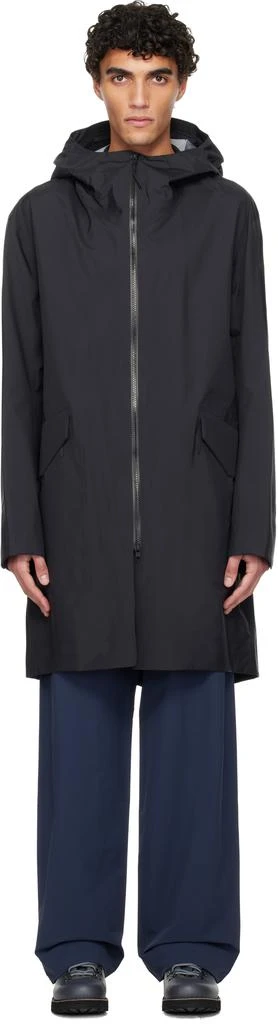 Veilance Black Monitor Coat