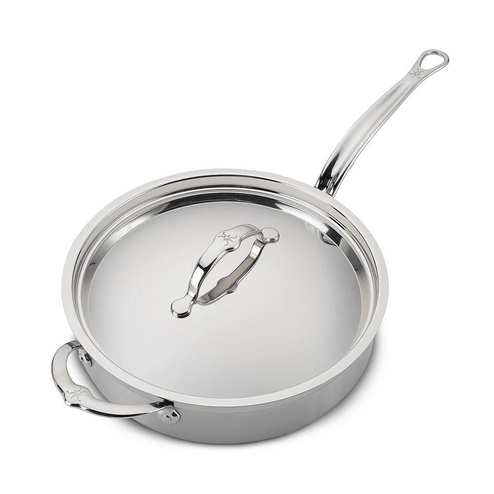 Hestan ProBond™ 3.5 Quart Forged Stainless Steel Saute Pan with Lid 4