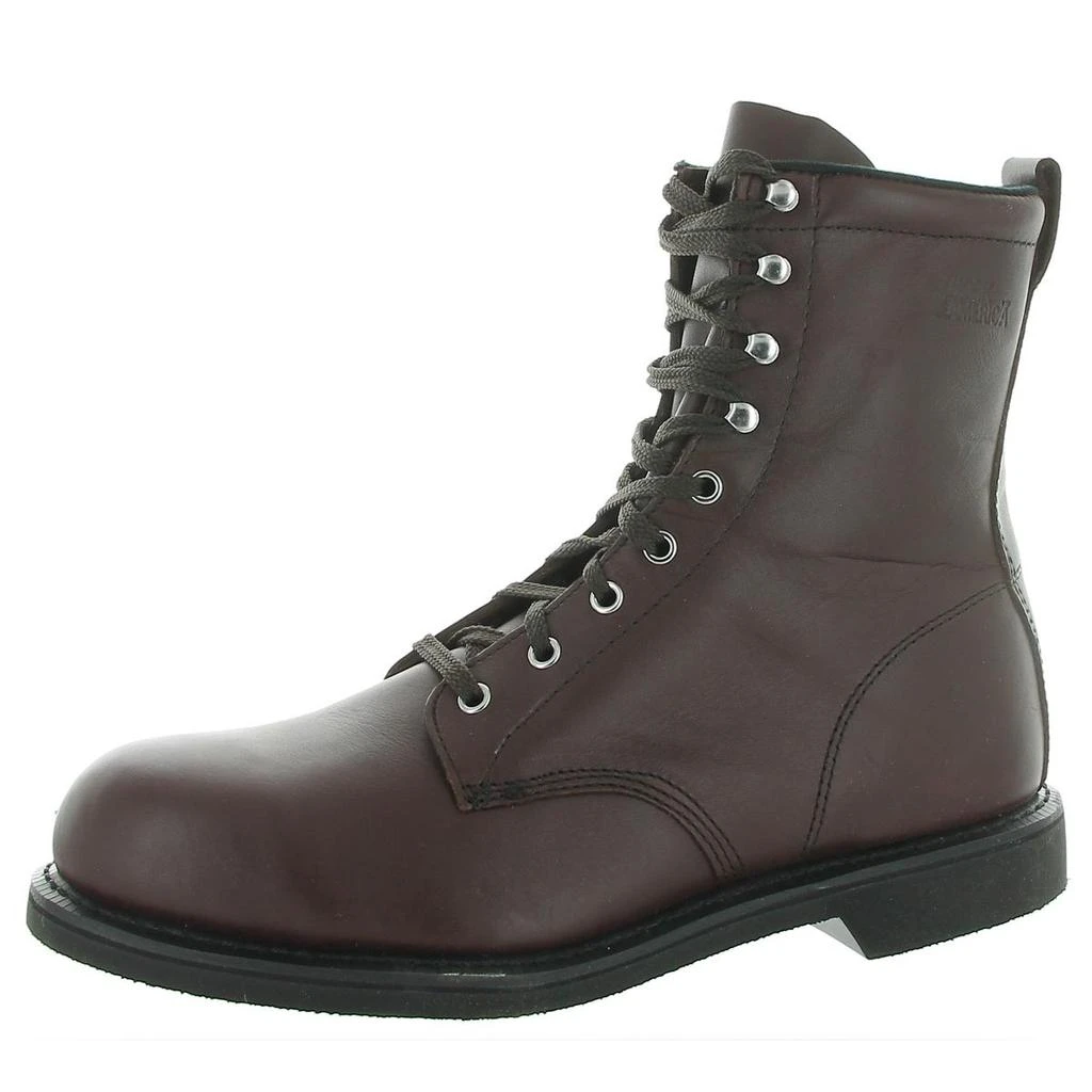 Work America Steel Toe 8" Farm Mens Leather Water Resistant Work Boots 1
