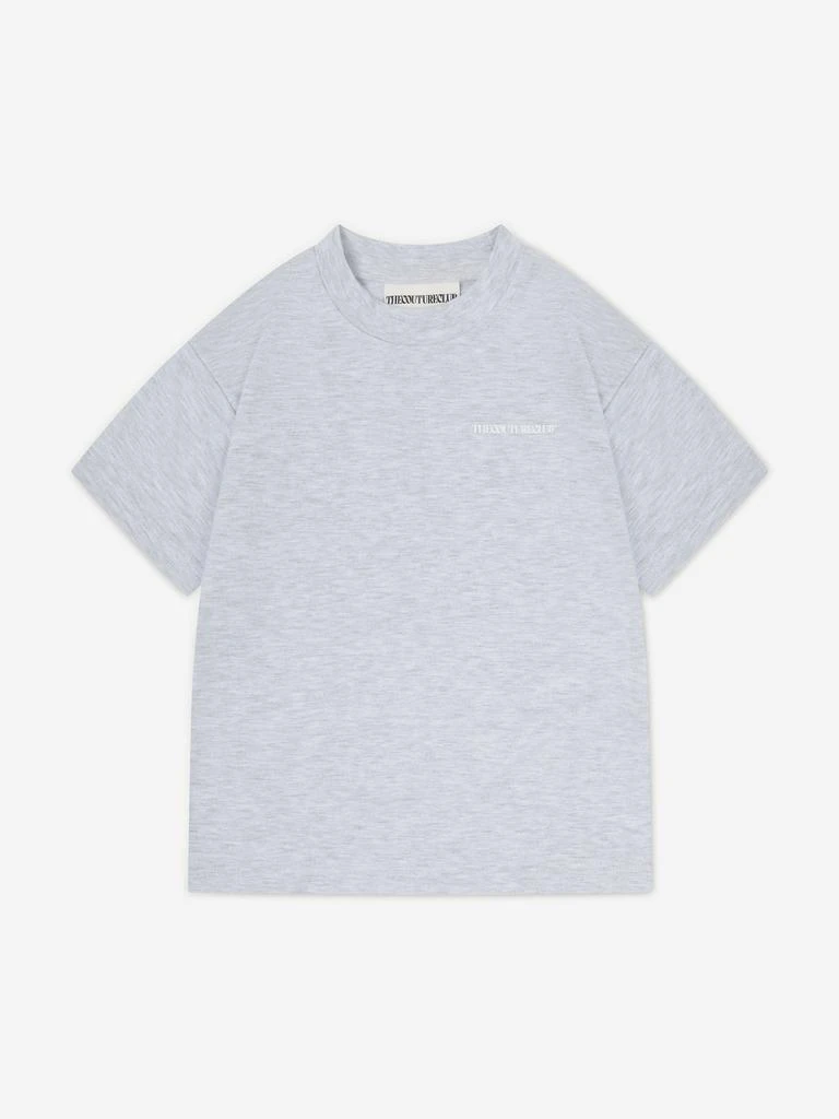The Couture Club The Couture Club Kids Heavyweight Copyright T-Shirt in Grey 1