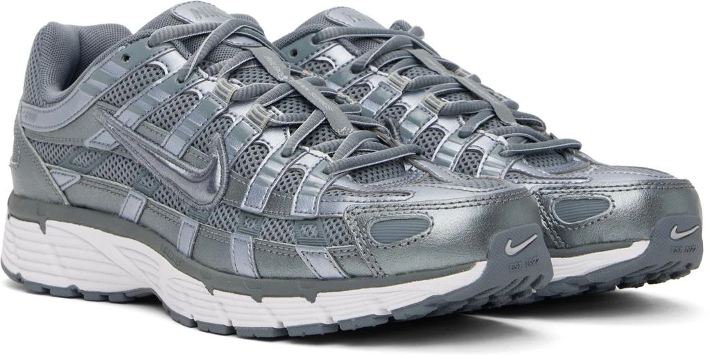 NIKE Gray P-6000 Sneakers 4