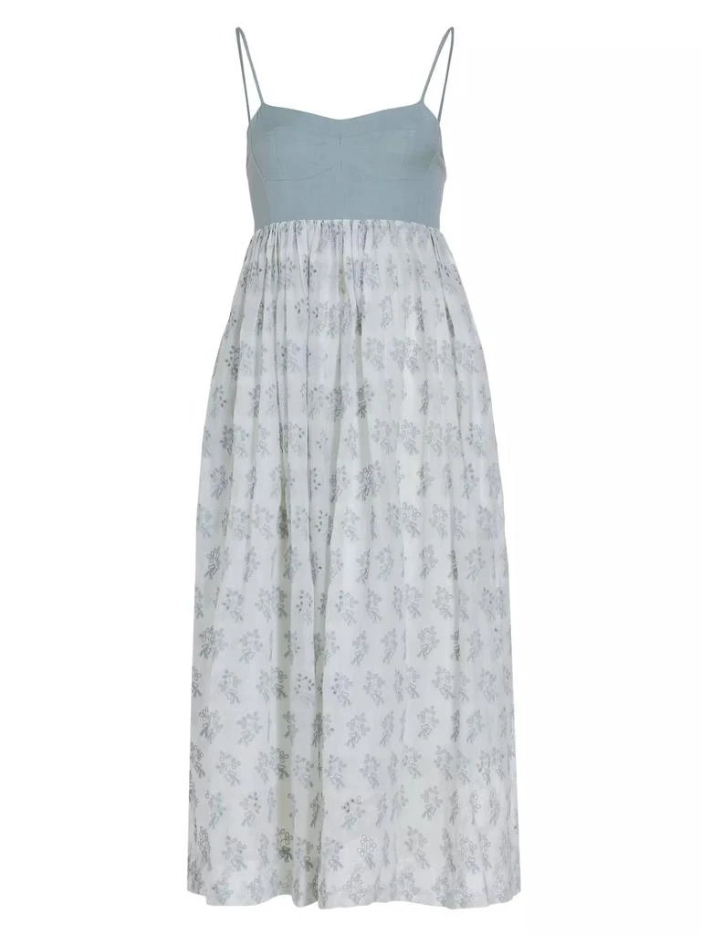 The Great The Camelia Eyelet Maxi Dress 1