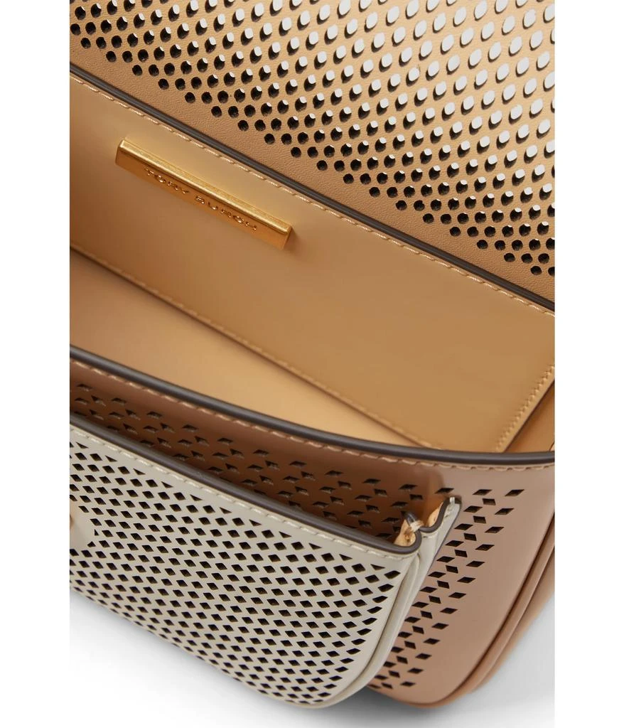 Tory Burch Robinson Perforated Color-Block Convertible Shoulder Bag 3