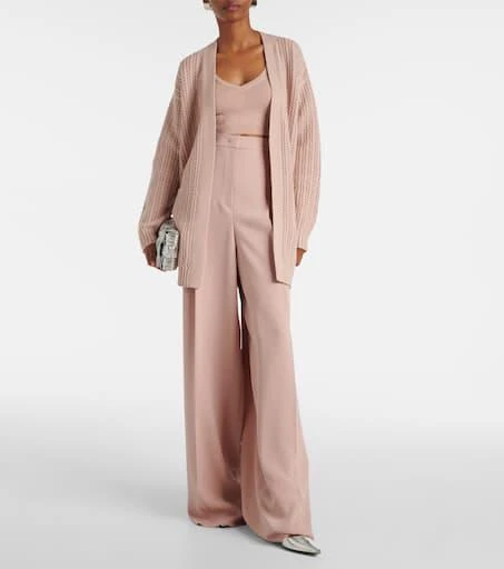 Max Mara Belted wool and cashmere cardigan 2