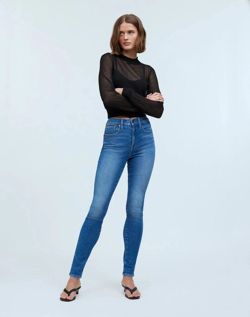 Madewell High-Rise Skinny Jeans in Gracey Wash 1