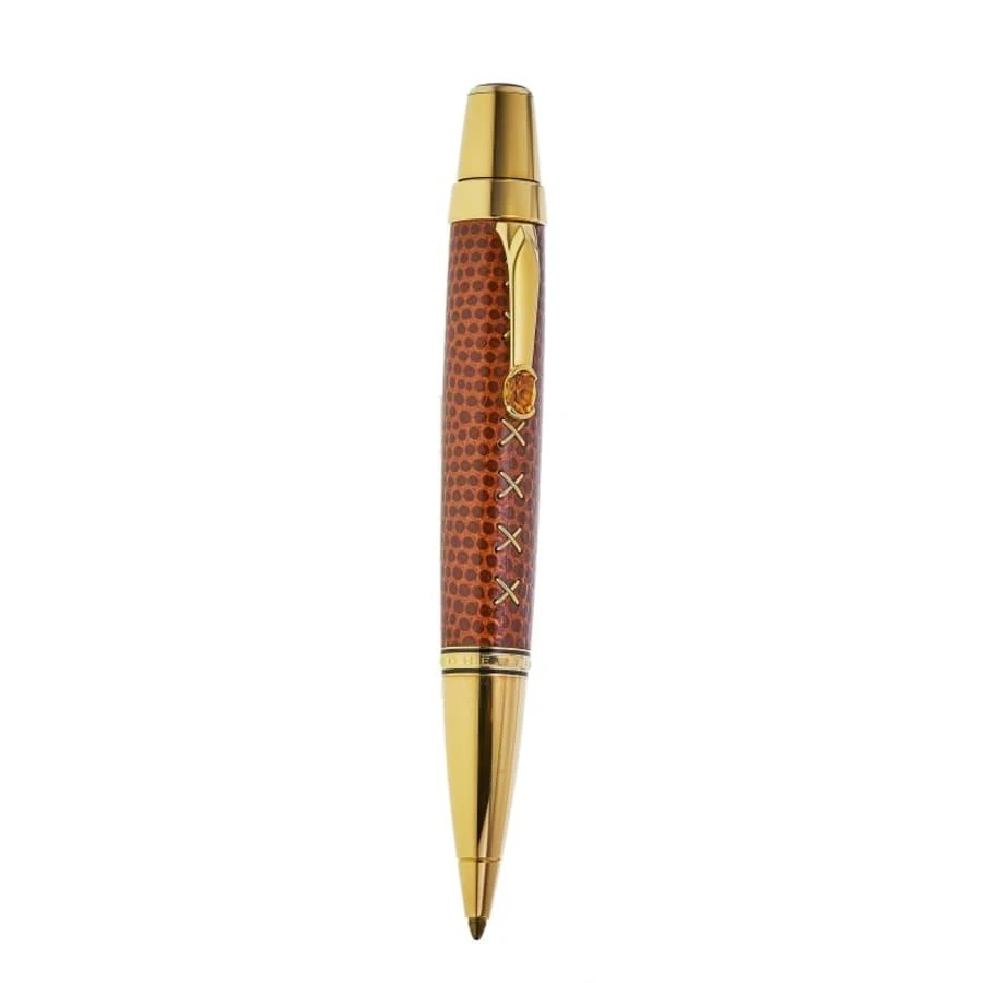 MontBlanc Montblanc Boheme Citrine Set Gold Plated Details Beige Leather Luxury Ballpoint Unisex Pen 9922 MB 1