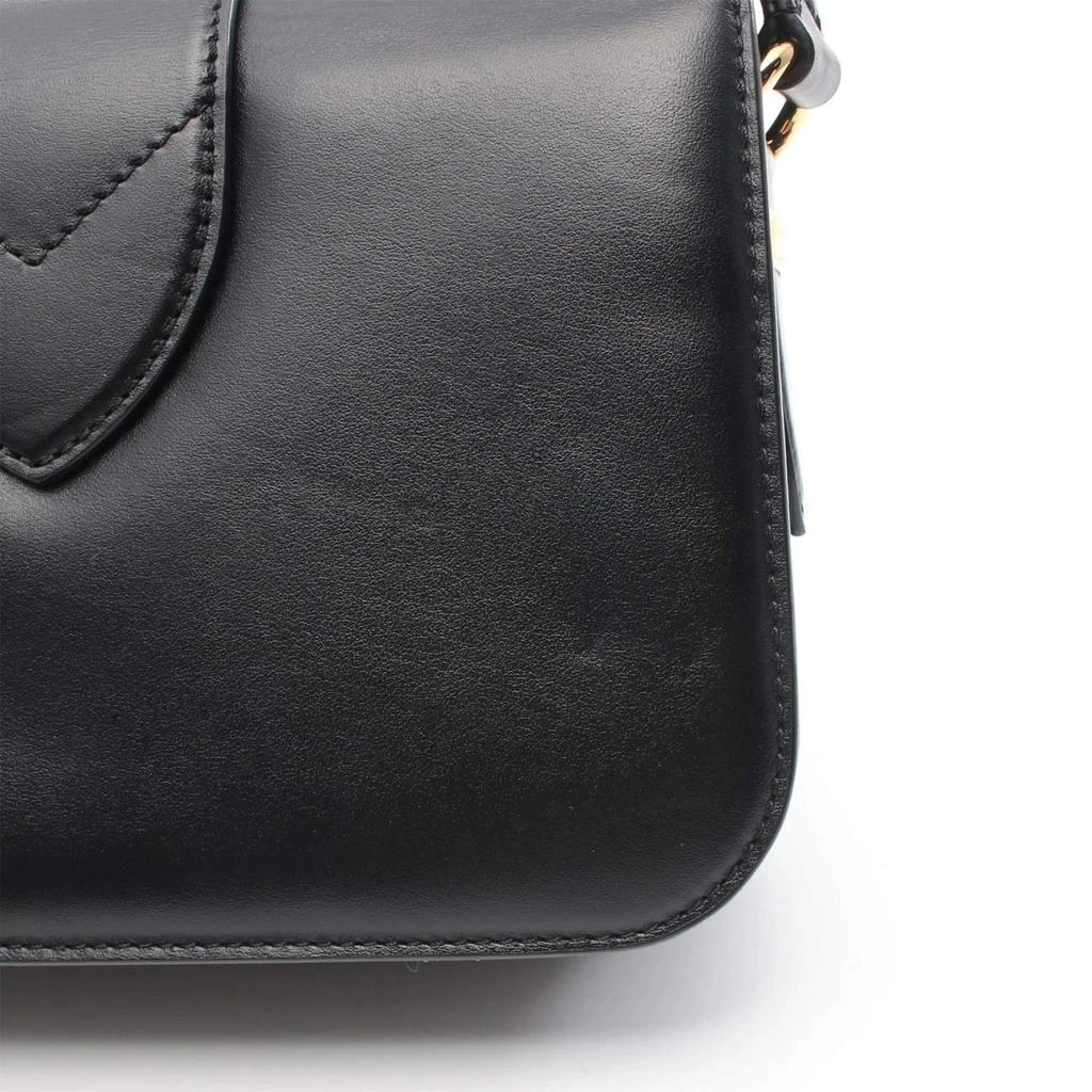 Louis Vuitton Louis Vuitton Black Leather LV Pont 9 Shoulder Bag 10