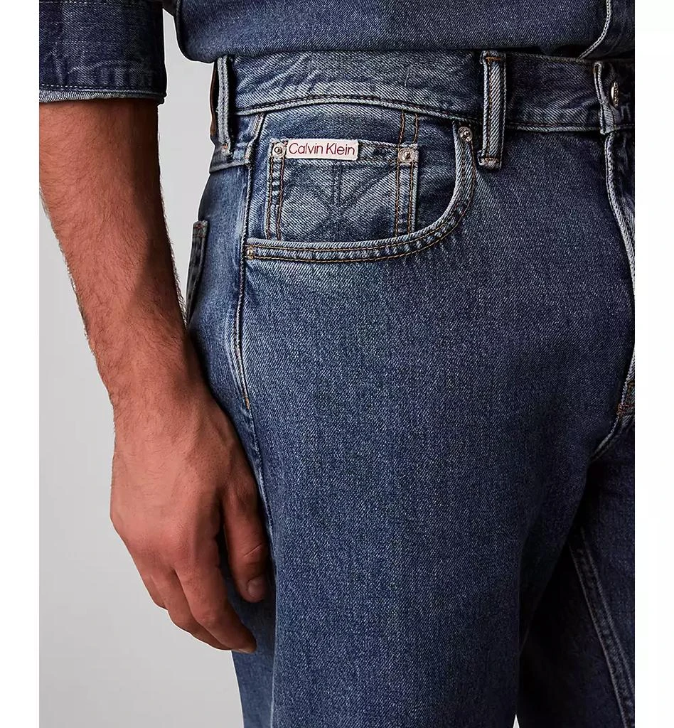 Calvin Klein Men's 90s Mid-Rise Straight Jeans 3