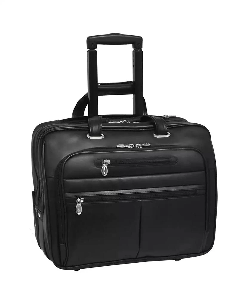 McKlein Wrightwood Wheeled Laptop Briefcase 1