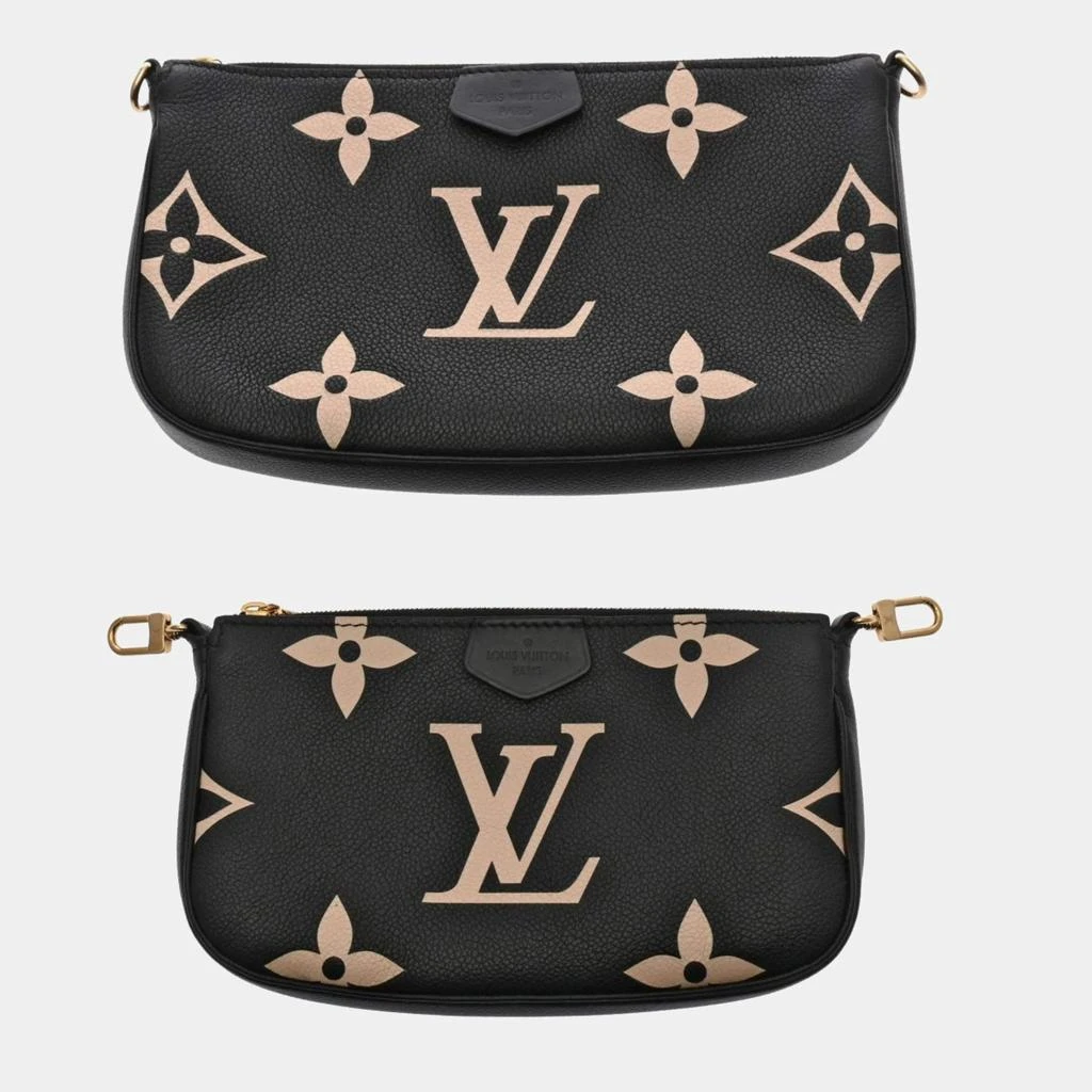 Louis Vuitton Louis Vuitton Black/Beige Monogram Empreinte Multi Pochette Accessoires Shoulder Bag 3