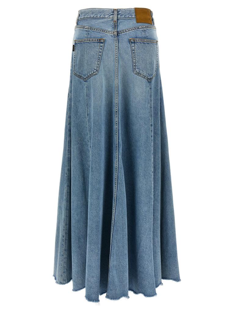 スカート HAIKURE SKIRT (HEW08091DF144) HAIKURE Mid serenity blue skirt HEW08091DF144L | Urbanstaroma