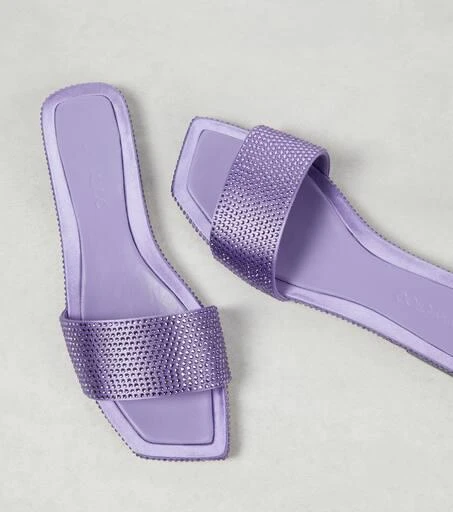 Jimmy Choo Clovis embellished satin mules 6