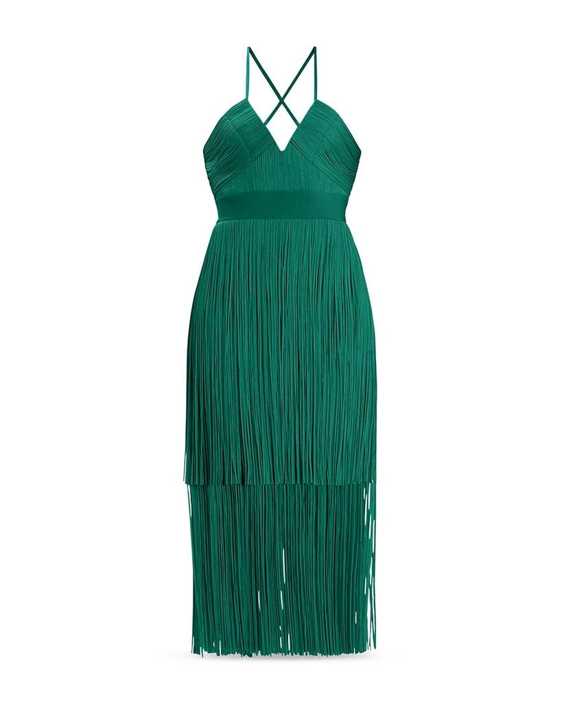 Herve Leger The Natalia Fringe Dress 6