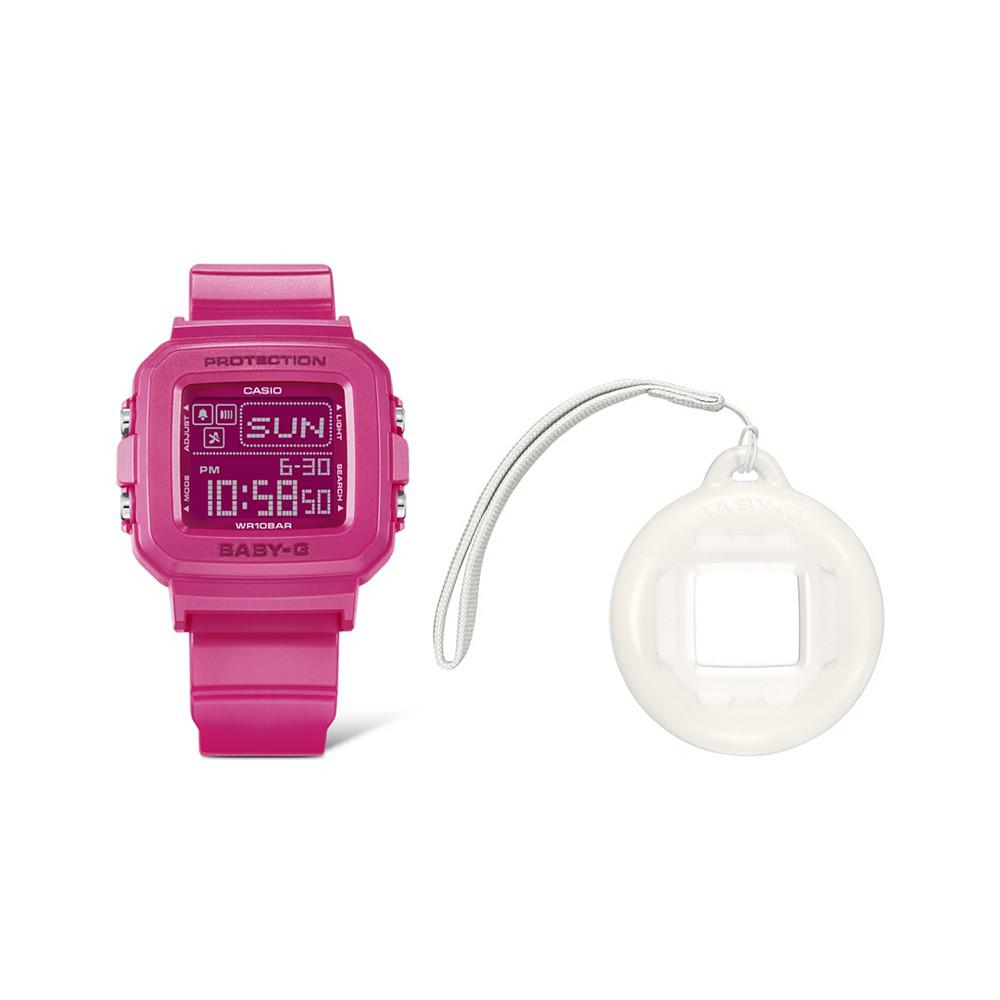 G-Shock G-Shock Women's Digital Pink Resin Watch, 39mm BGD10K-4