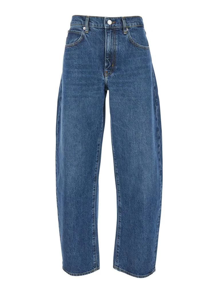 FRAME Frame Low Slung Barrel Jeans 1