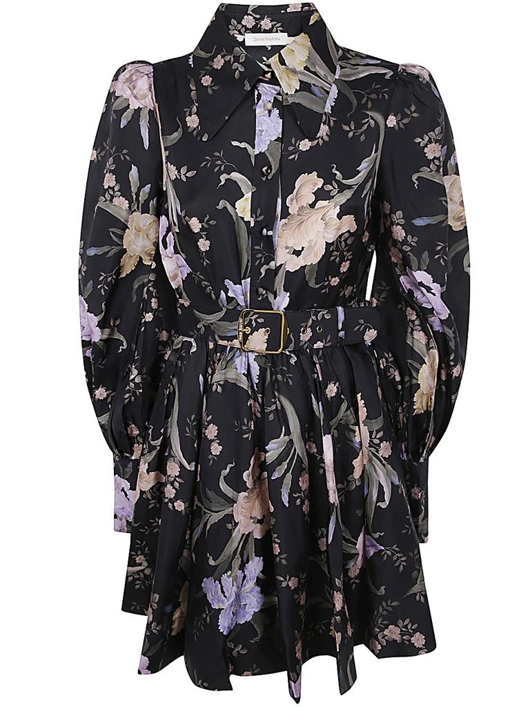 Zimmermann EDEN BELTED FLIP MINI DRESS 1