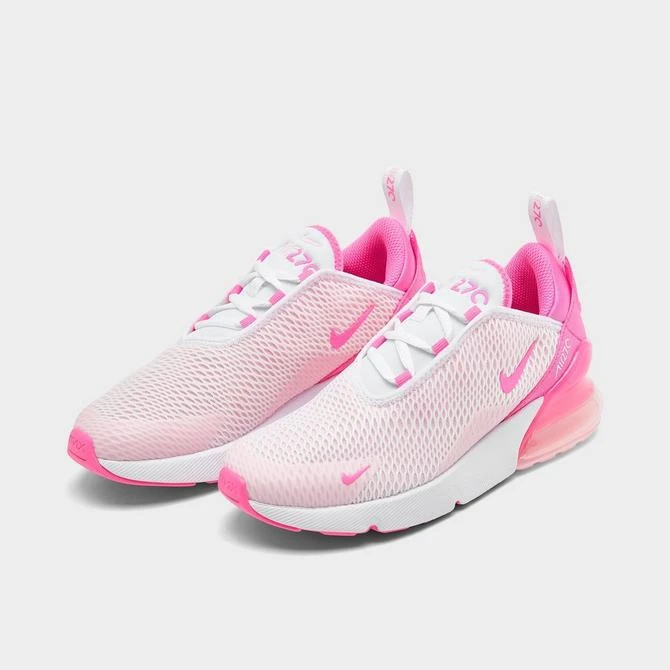 NIKE Girls' Little Kids' Nike Air Max 270 Casual Shoes 3