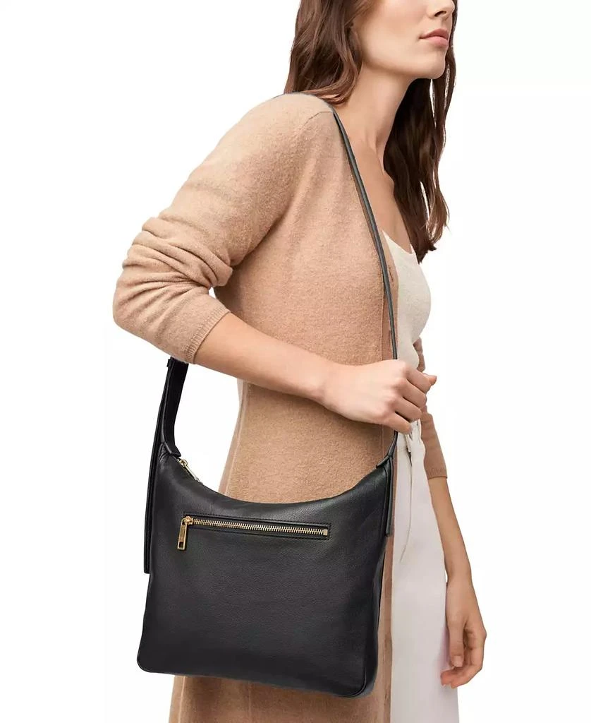 Fossil Cecilia Leather Top Zip Crossbody Bag 4