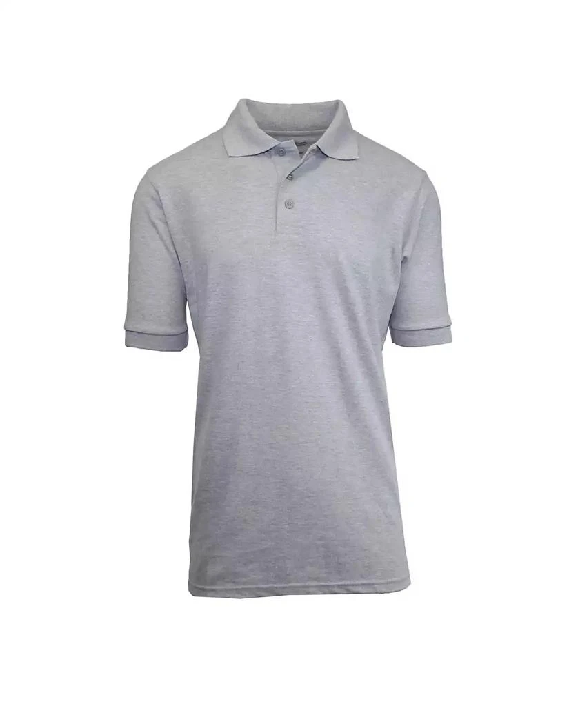 Galaxy By Harvic Men's Short Sleeve Pique Polo Shirts 13