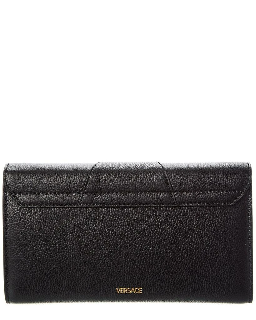 Versace Virtus Leather Wallet On Chain 2