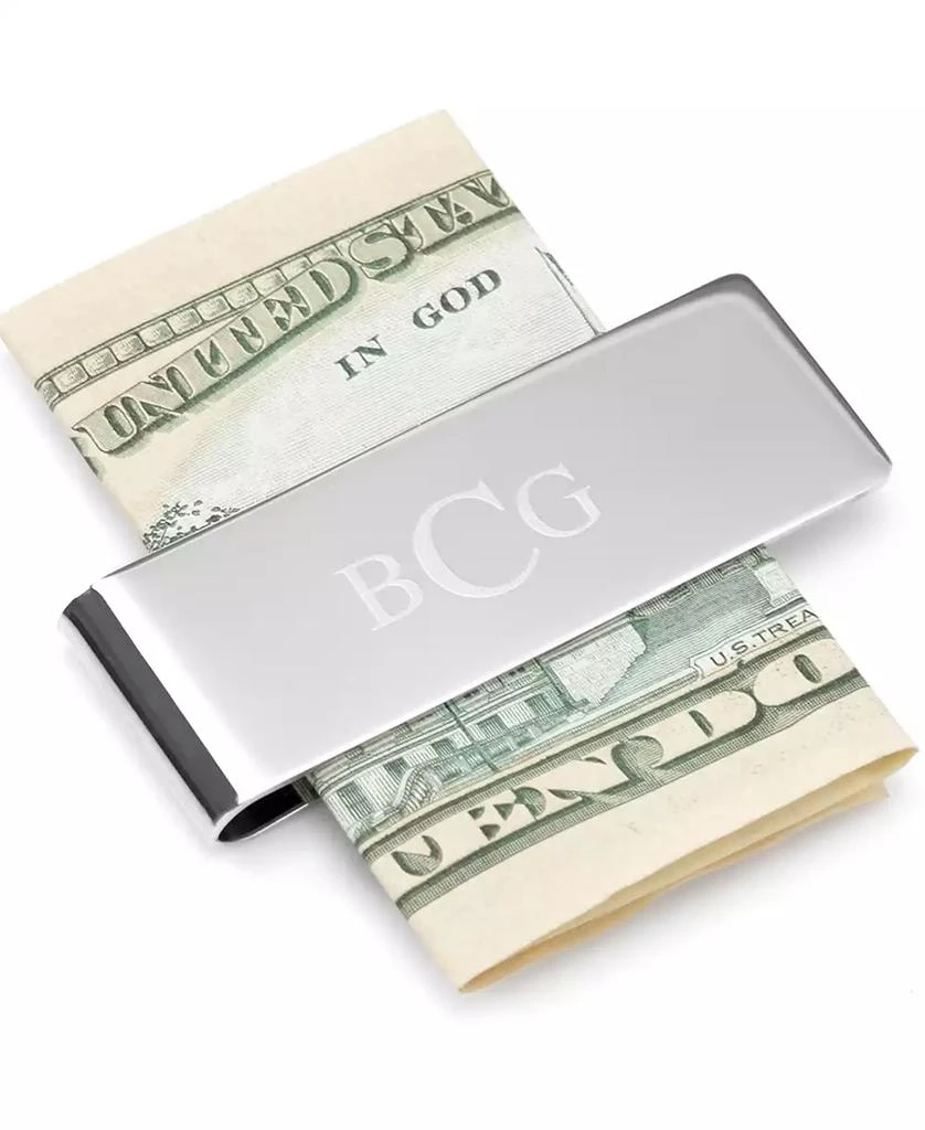 Ox and Bull Trading Co. Men's Stainless Steel Engravable Money Clip 3