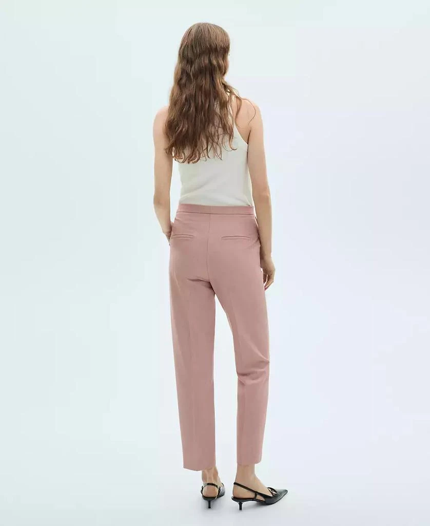 Mango Women's Straight Suit Trousers Pants 5