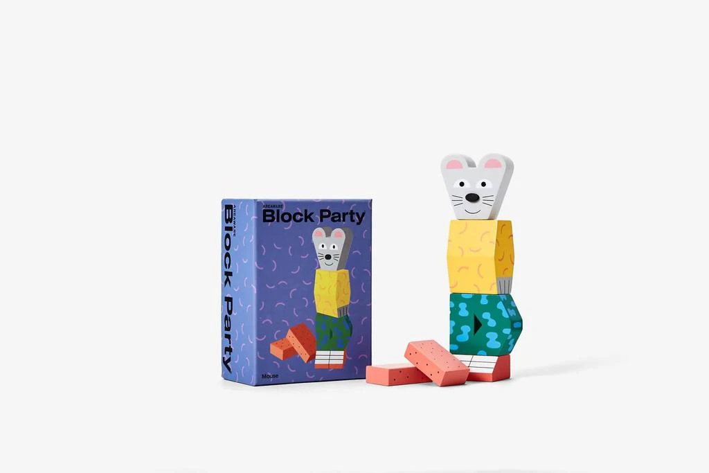 Areaware Areaware - Block Party Mouse 1