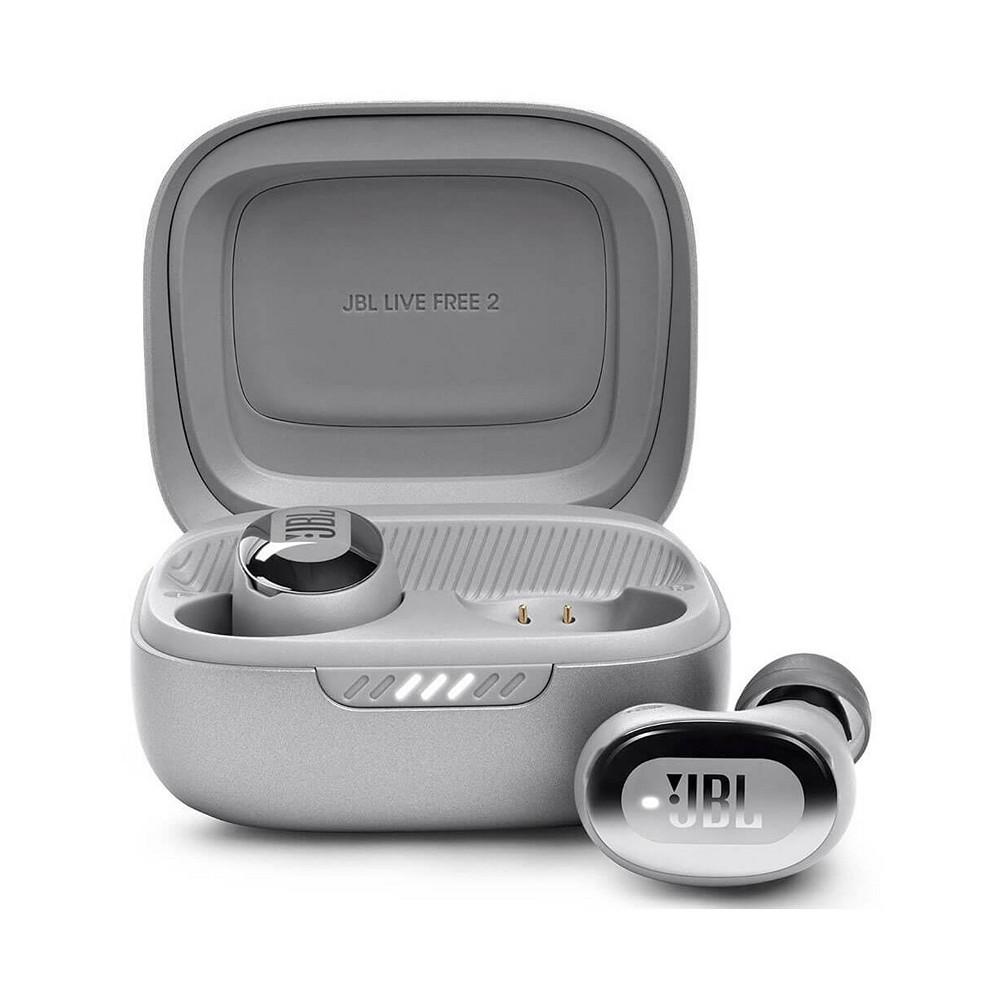 JBL Live Free 2 TWS Wireless Earbuds - Silver