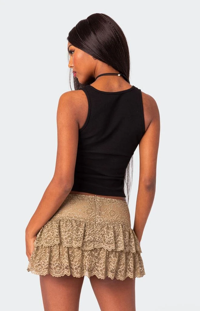 Edikted Square Neck Tank Top 2
