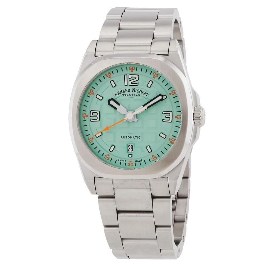 Armand Nicolet JH9 Automatic Aqua Blue Dial Men's Watch A660HAA-ZO-MA4680A 1