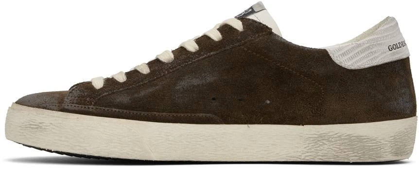 Golden Goose Brown Super-Star Sneakers 3