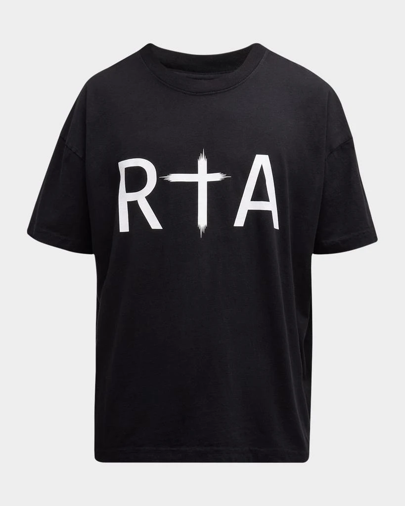 RTA Men's Liam Cross Logo T-Shirt 1