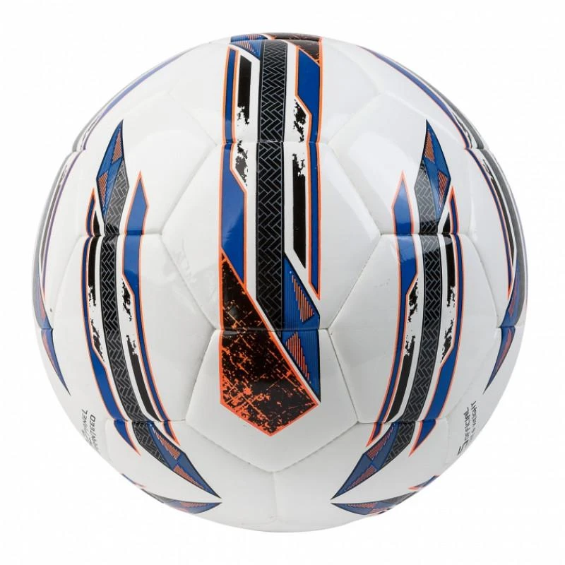 Joma Logo football ball in white blue and black 2